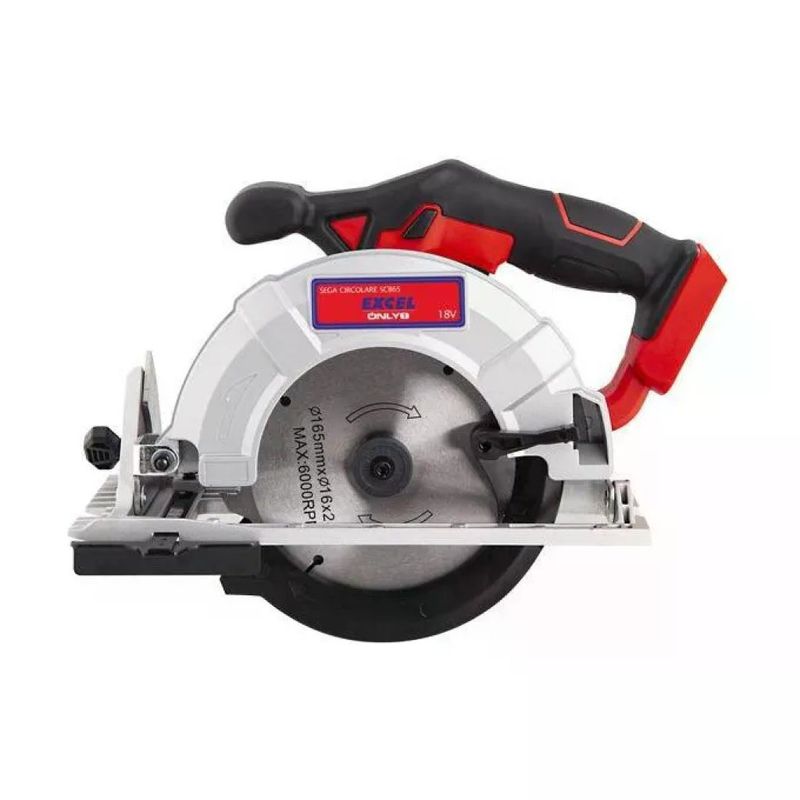 Excel Only1 PLCYL-M132 Sega Circolare a Batteria 18 V