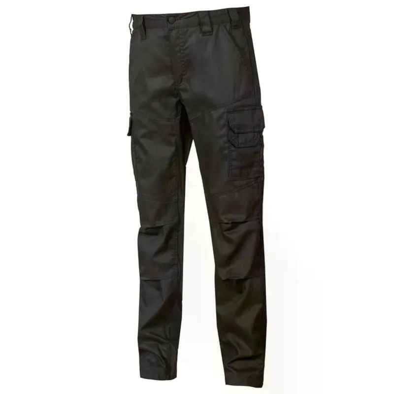 U-Power Belgrado WIN226BC Pantaloni da Lavoro Uomo Neri U-Power Belgrado WIN226BC Pantaloni da Lavoro Uomo Neri