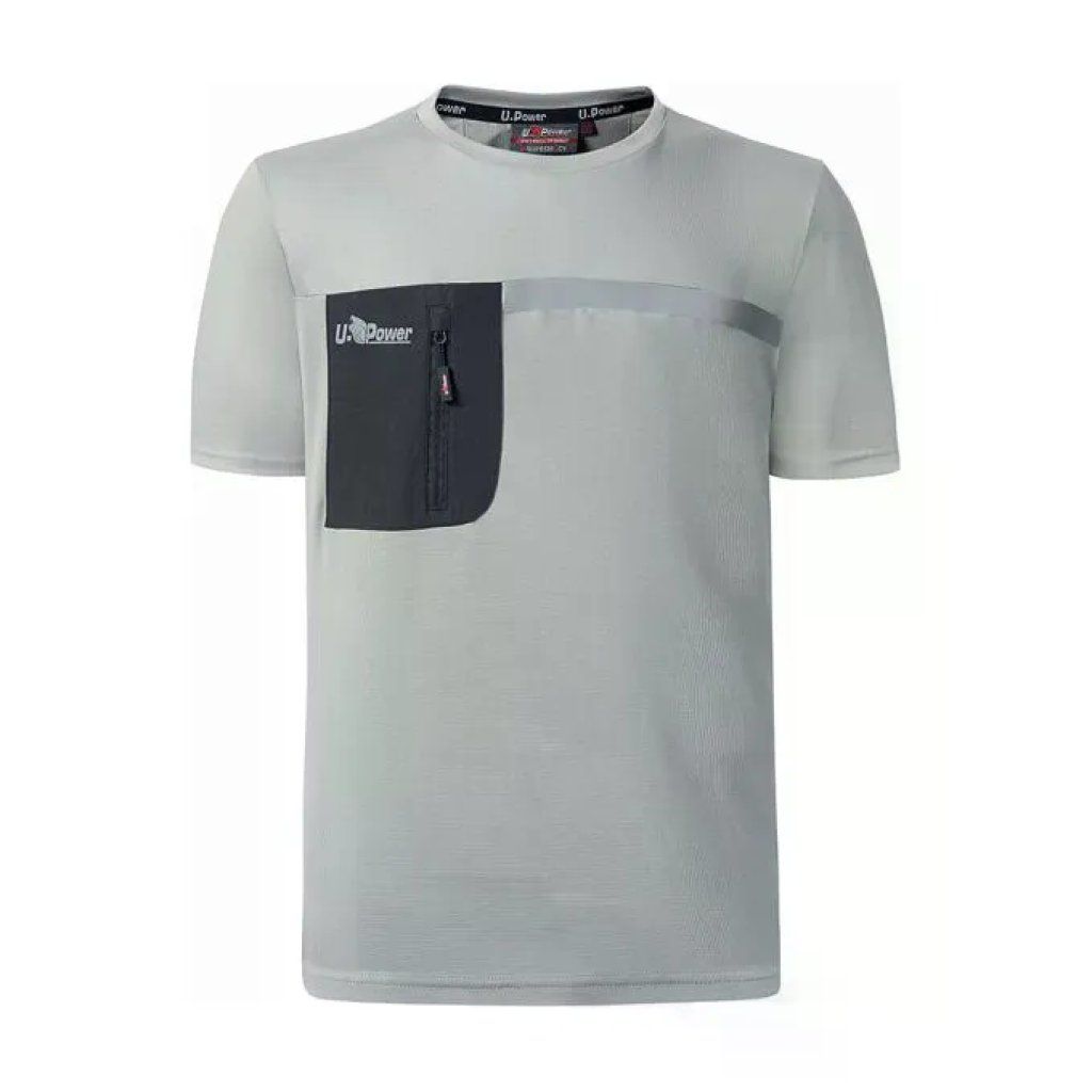 U-Power Christal WFU248LS T-Shirt da Lavoro Uomo Lime Stone 2XL