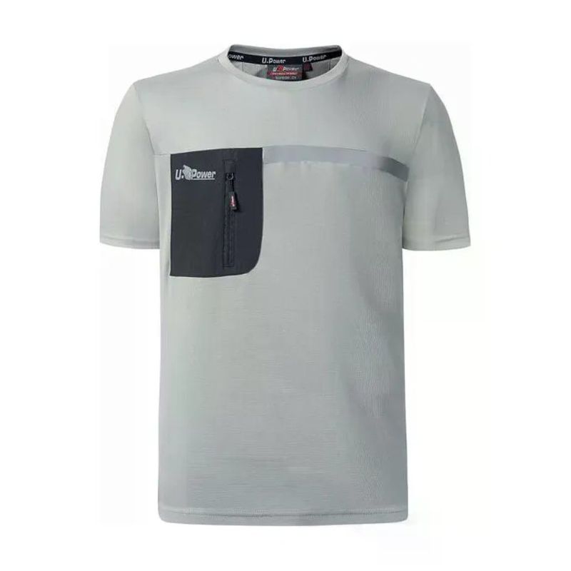 U-Power Christal WFU248LS T-Shirt da Lavoro Uomo Lime Stone 2XL U-Power Christal WFU248LS T-Shirt da Lavoro Uomo Lime Stone 2XL