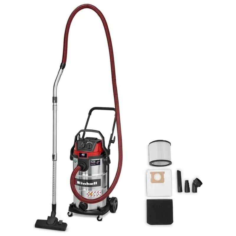 Einhell TE-VC 4090 SACL Bidone Aspiratutto 40 L