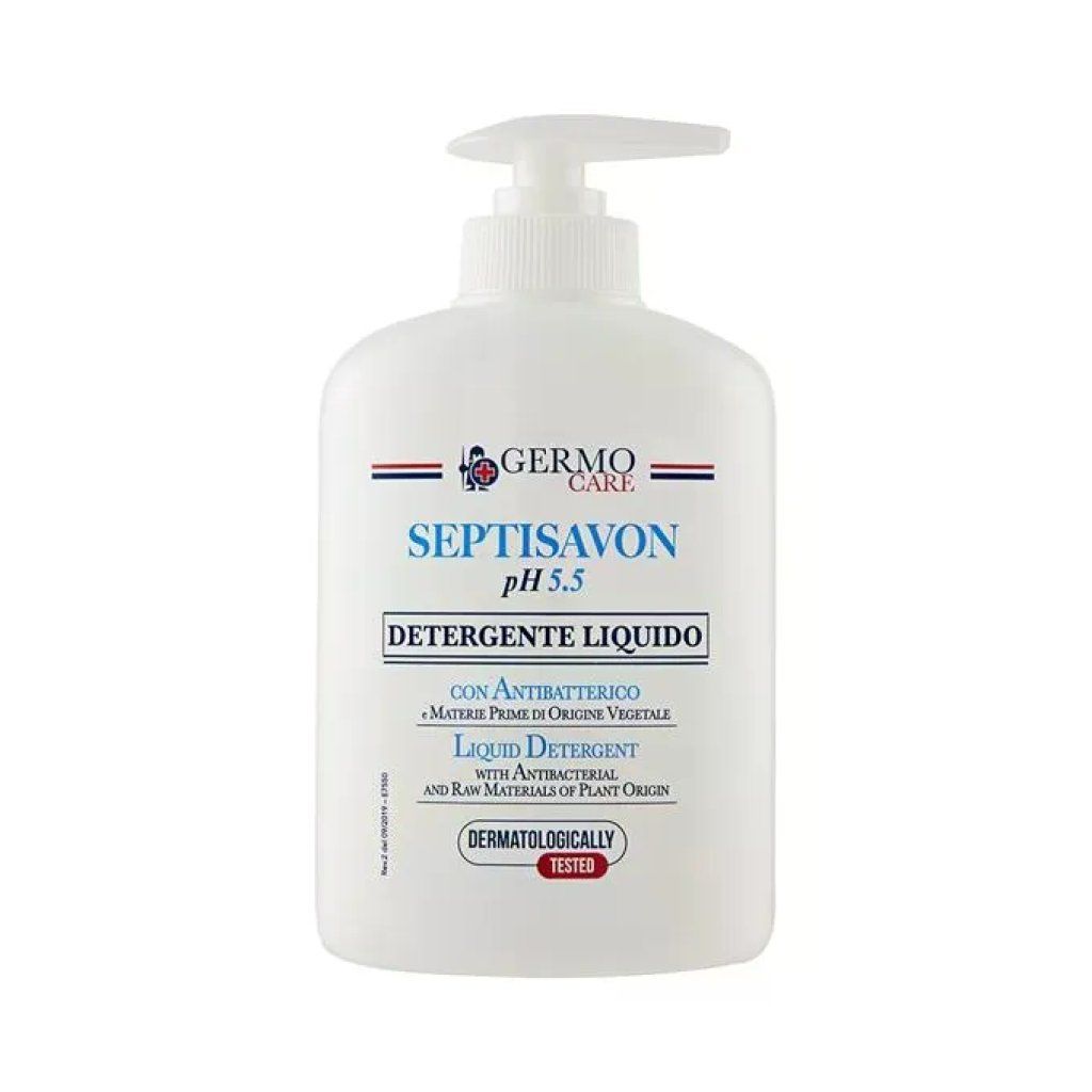 GIMA Septisavon sapone liquido antibatterico 250 ml, confezione da 12 GIMA Septisavon sapone liquido antibatterico 250 ml, confezione da 12