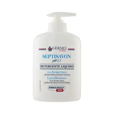 GIMA Septisavon sapone liquido antibatterico 250 ml, confezione da 12 GIMA Septisavon sapone liquido antibatterico 250 ml, confezione da 12