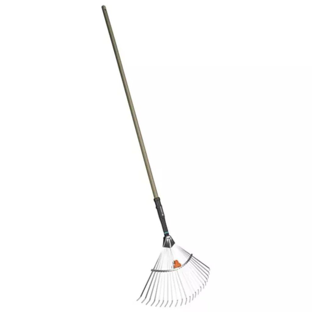 Gardena PureLine 17307-20 Rastrello Regolabile 30–50 cm con Manico in Legno Gardena PureLine 17307-20 Rastrello Regolabile 30–50 cm con Manico in Legno