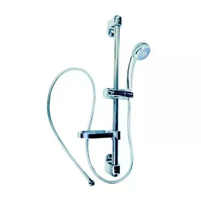 Aglaia Play Saliscendi Doccia Cromato con Portasapone