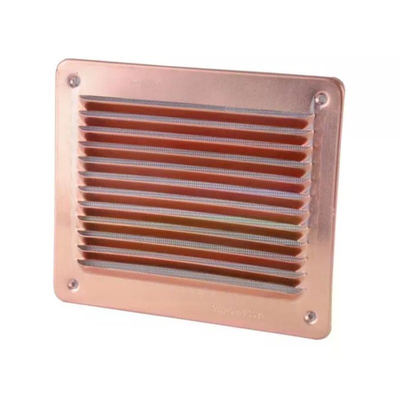LAVENTILAZIONE La Ventilazione LBR1916RA – Griglia rettangolare in rame 19,3 × 16,5 cm