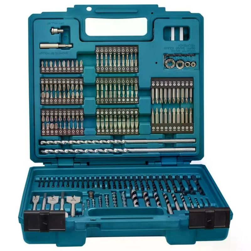 Makita E-11689 Set 256 Punte e Accessori per Trapano e Avvitatore