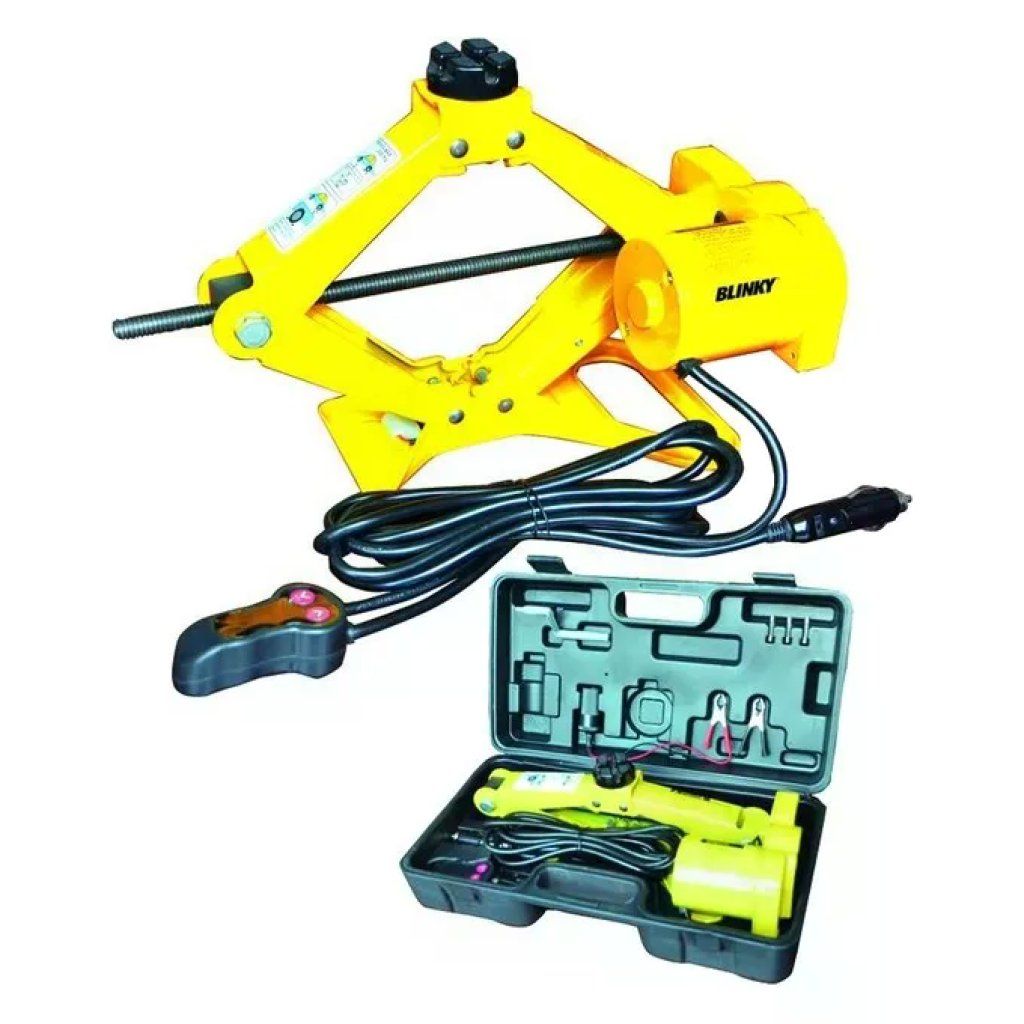 VIGOR-BLINKY Blinky ZF-2T Cricco Elettrico per Auto 12V, 2 Tonnellate