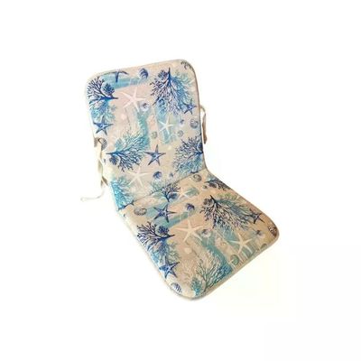 OLIBO Cuscino per Poltrona Azzurro con Fantasia Marina