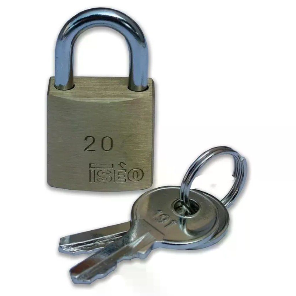 ISEO Lucchetto ISEO Lucch City Basic 70 mm con 2 chiavi ISEO Lucchetto ISEO Lucch City Basic 70 mm con 2 chiavi