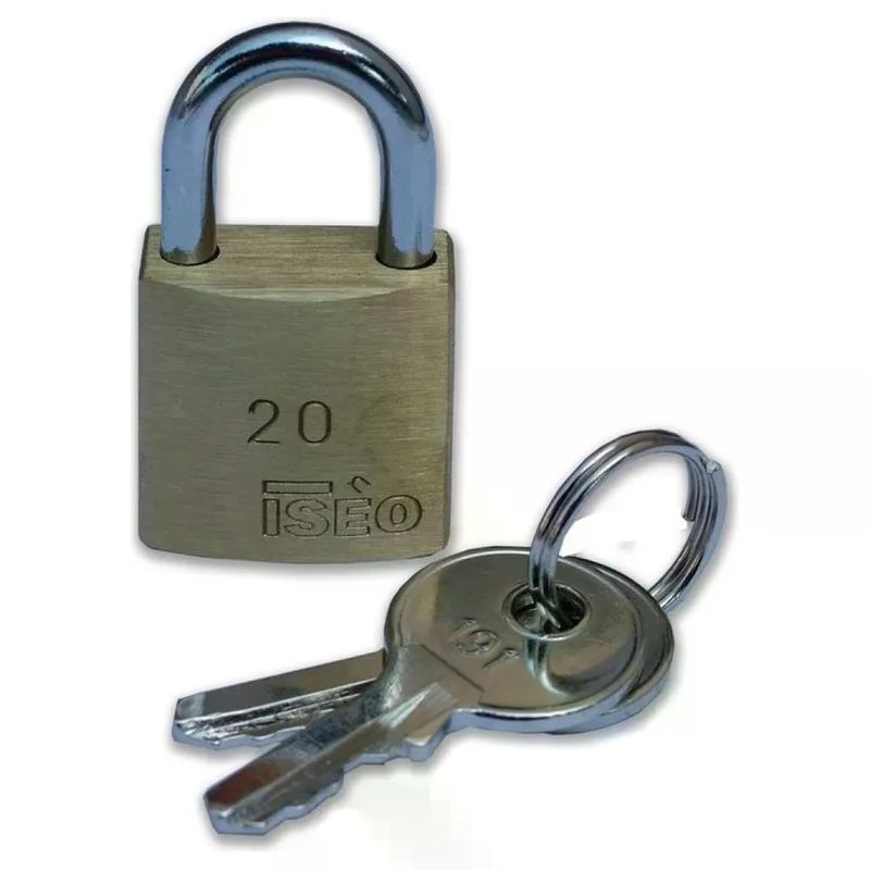 ISEO Lucchetto ISEO Lucch City Basic 70 mm con 2 chiavi