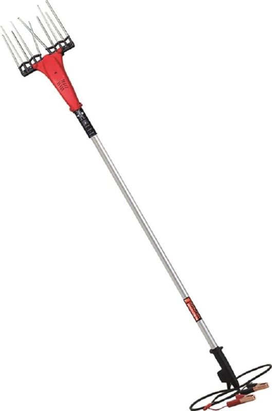 Sandrigarden SG-SQ Scuotiolive a Batteria 12 V con Doppio Pettine in Carbonio
