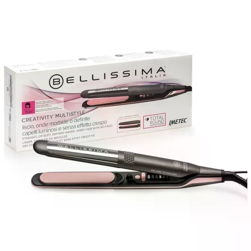 Imetec Bellissima Creativity Multistyle Metallic Piastra per Capelli