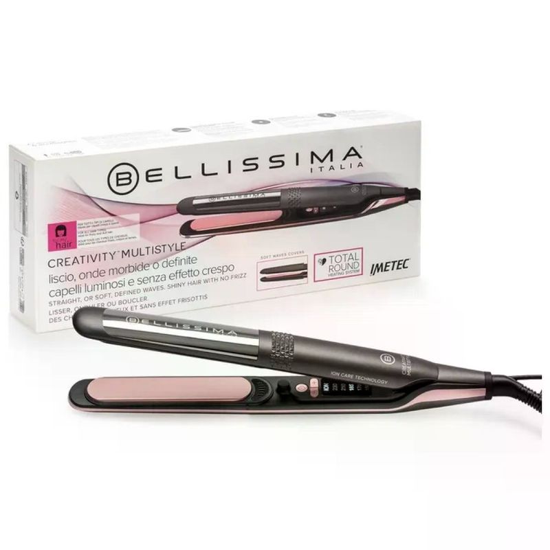 Imetec Bellissima Creativity Multistyle Metallic Piastra per Capelli
