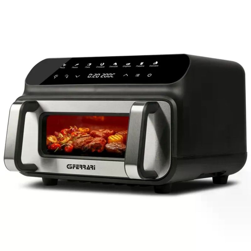 G3 Ferrari Friggisano BBQ G10181 Friggitrice ad Aria 10 L, 2000 W G3 Ferrari Friggisano BBQ G10181 Friggitrice ad Aria 10 L, 2000 W