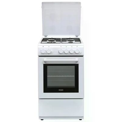 DELONGHI De'Longhi DL554EW Cucina a gas con forno elettrico 4 fuochi 52 L Classe A accensione elettronica