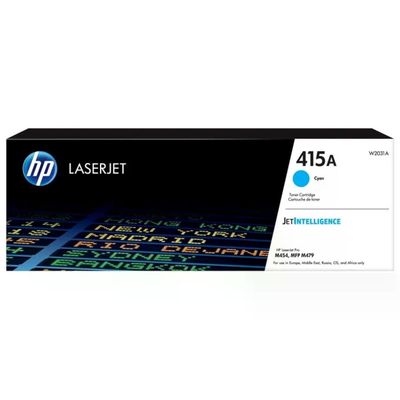 HP 415A W2031A Toner Originale Ciano per LaserJet Pro M454 e M479