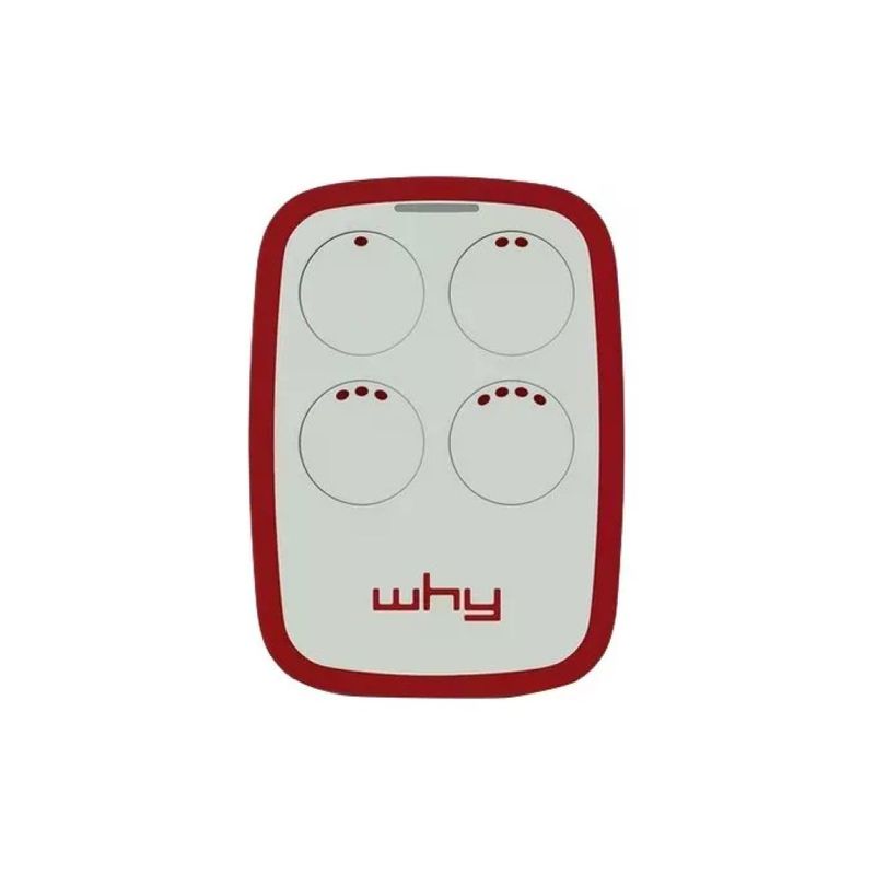 SICETECH Why Evo New Radiocomando Universale 4 Tasti, 286-868 MHz, Magnolia