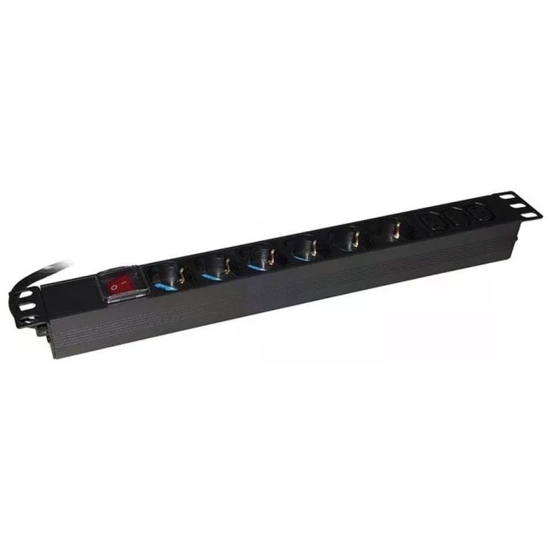 LINK LK10061 Multipresa Rack 19" 1U, 9 Prese, 3500 W