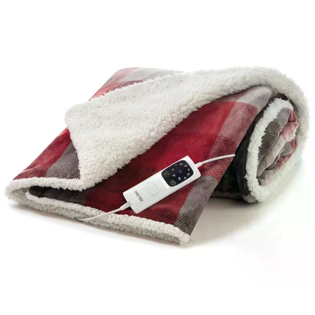 Imetec CaldoPlaid Adapto Velvet Tartan 160x120 cm