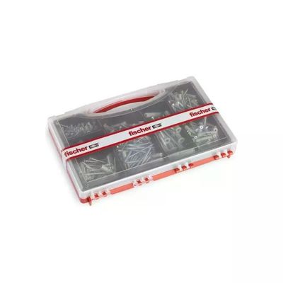 Fischer Kit SOS Casa: valigetta con 180 tasselli e viti