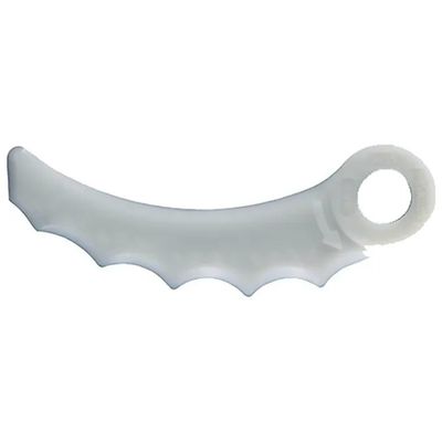 Makita 198426-9 – 12 lame curve in plastica per decespugliatore, 25,5 cm