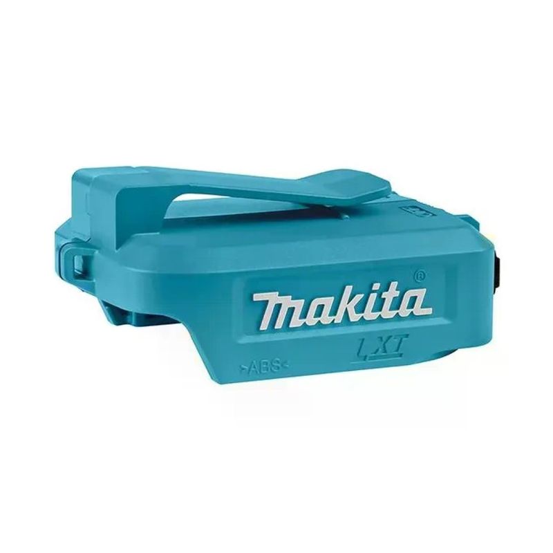 Makita DECADP05 Adattatore USB per Batterie LXT 14,4–18 V, 2 Porte USB-A 2,1 A