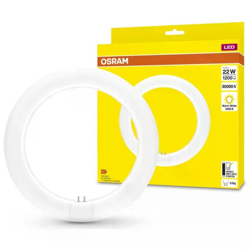 OSRAM T9C Tubo LED Circolare 11W 1200 lm 3000K