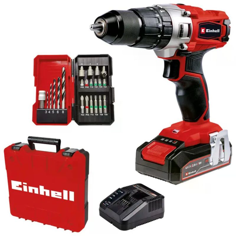 OSCULATI Einhell TE-CD 18/2 Li-i+22 Trapano a Percussione 18 V OSCULATI Einhell TE-CD 18/2 Li-i+22 Trapano a Percussione 18 V