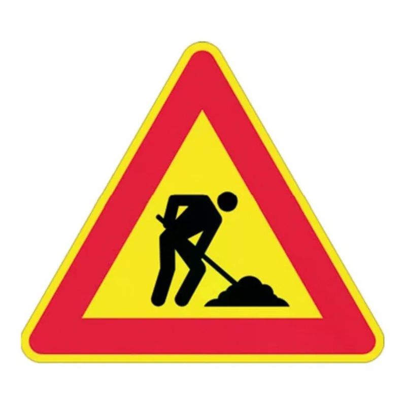 LAVOR – Segnale triangolare di lavori in corso
