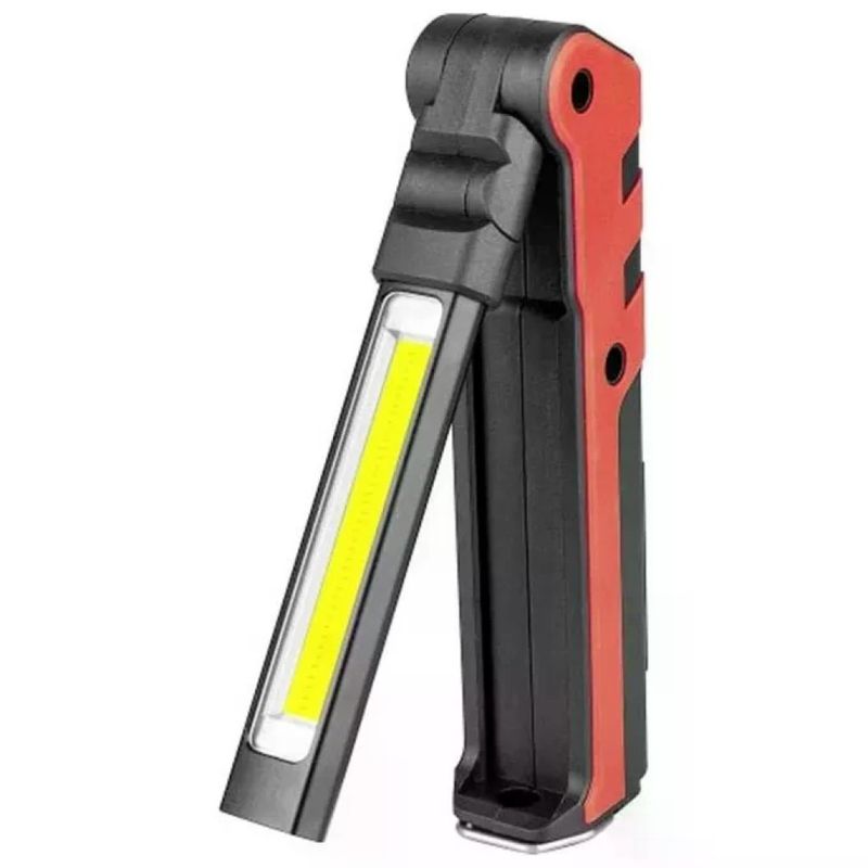 Velamp Kubrik IR439 Lampada da Lavoro Ricaricabile COB 5W con Torcia LED 3W