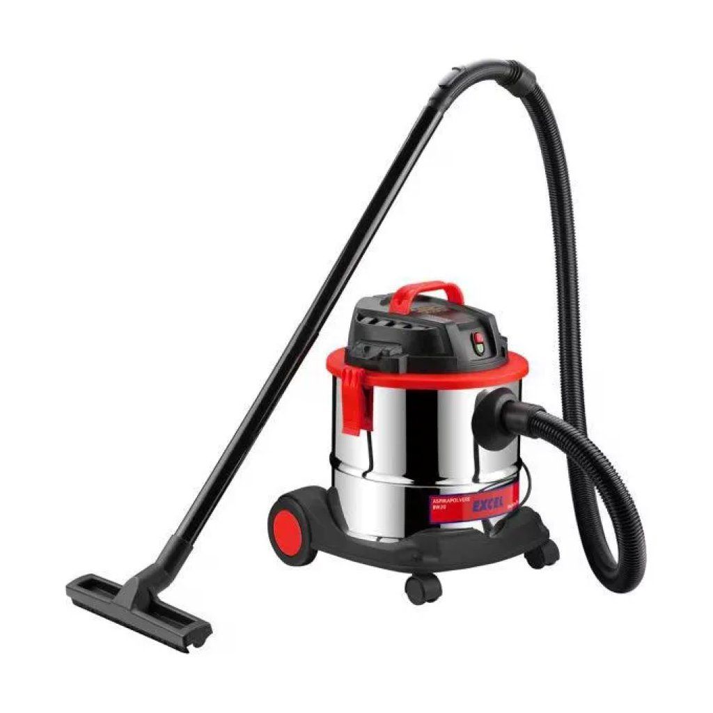 Excel 09514 Aspirapolvere e Aspiraliquidi Inox 20 L, 1300 W Excel 09514 Aspirapolvere e Aspiraliquidi Inox 20 L, 1300 W