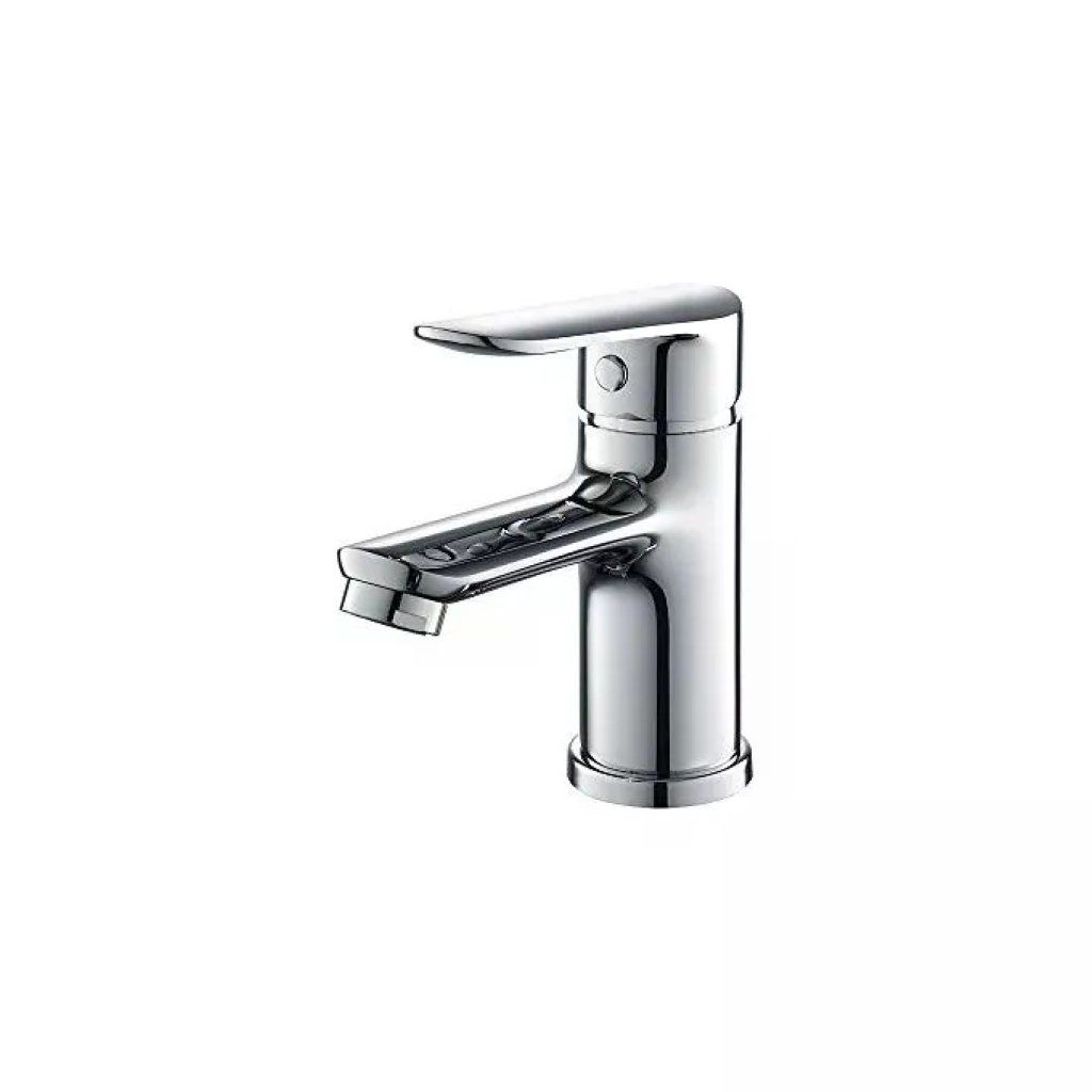 Idro Bric One Miscelatore monocomando lavabo cromato con piletta