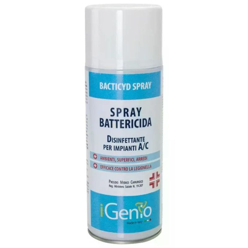 I-GENIO 911 Spray Battericida per Climatizzatori 400 ml