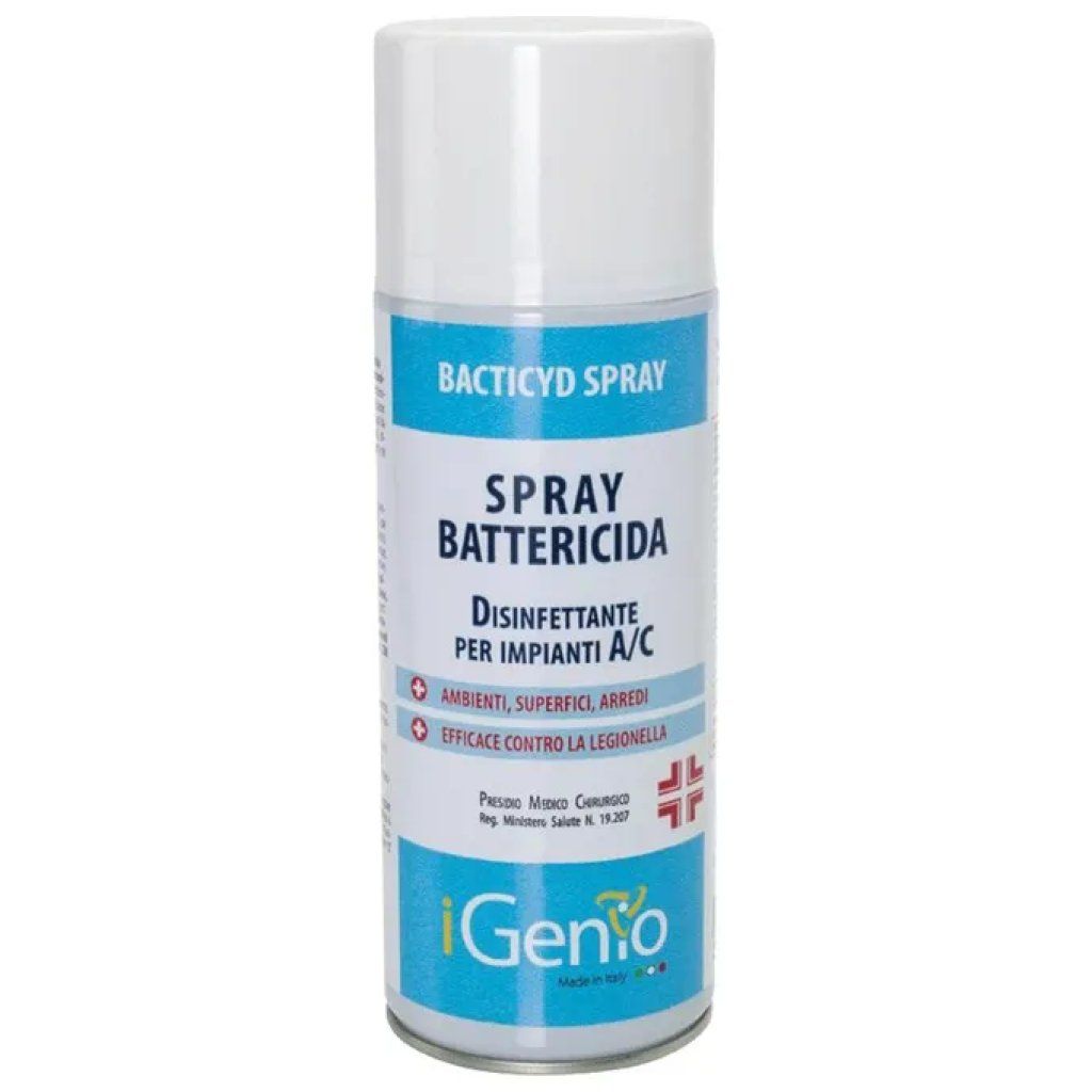 I-GENIO 911 Spray Disinfettante per Climatizzatori 400 ml