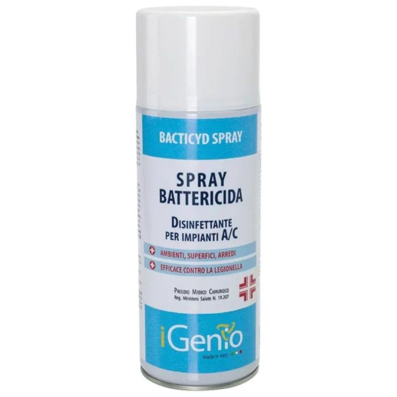 I-GENIO 911 Spray Disinfettante per Climatizzatori 400 ml