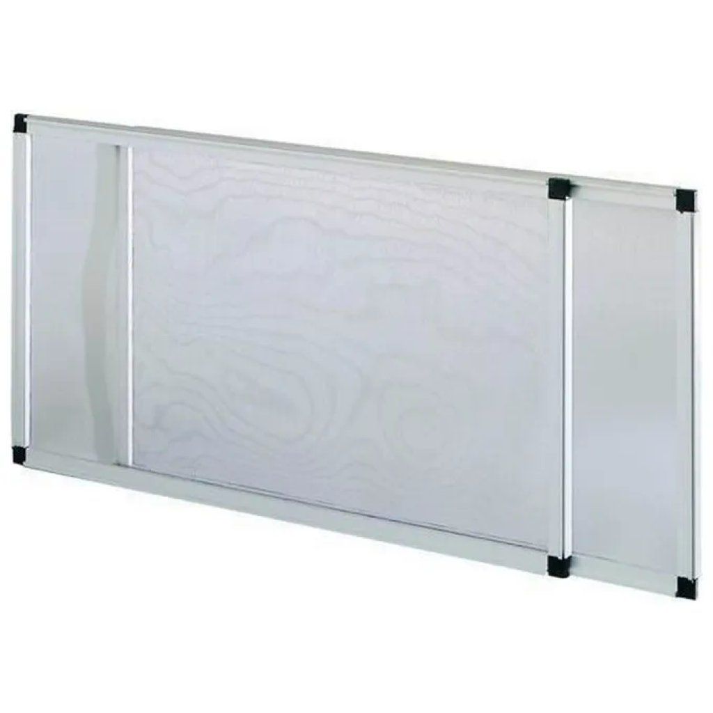 VIGOR-BLINKY Vigor 75005 Zanzariera Estensibile Grigia 40-75 x 50 cm