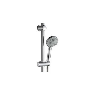 IDRO BRIC Serie Zante Saliscendi Doccia Cromato con Doccetta 3 Getti