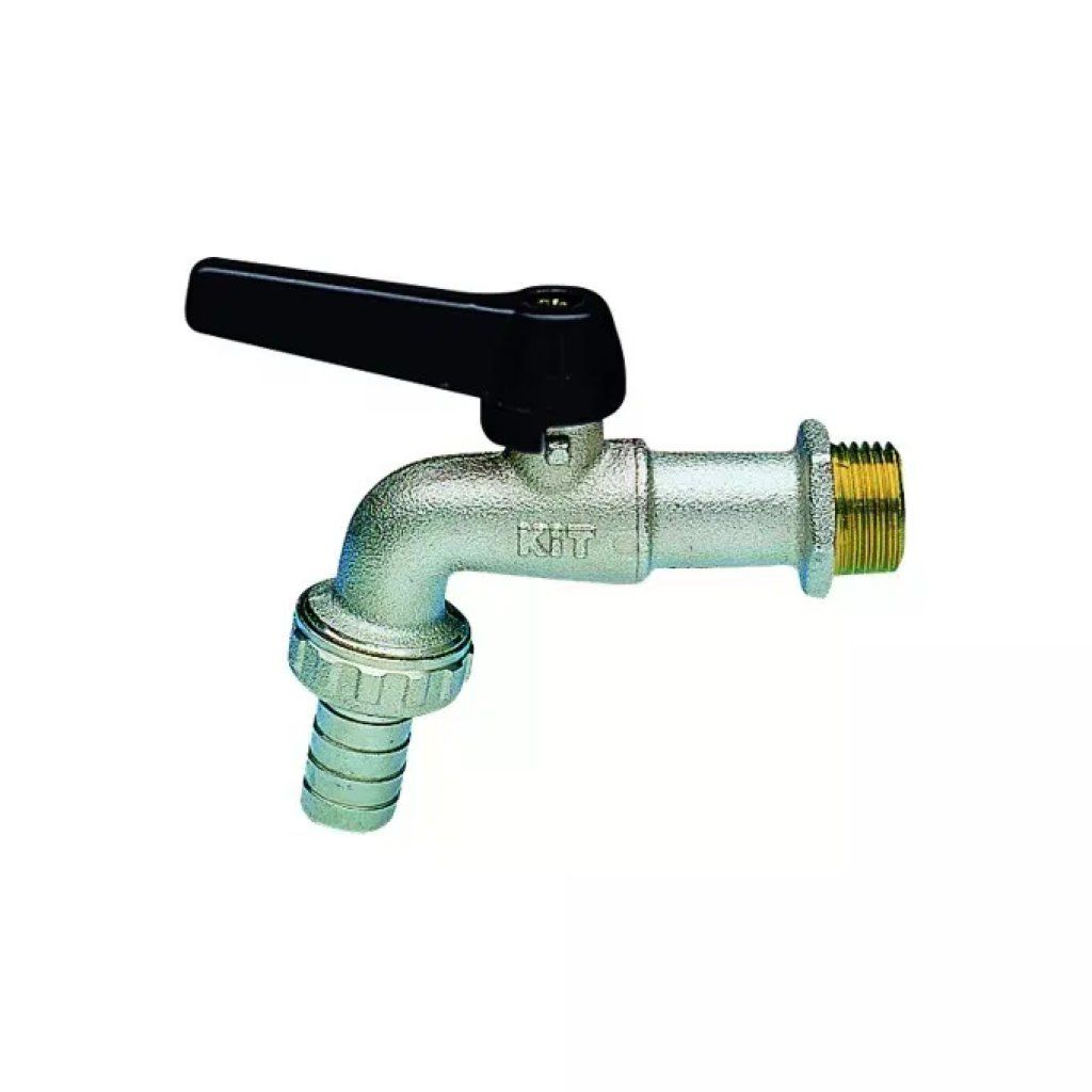 Enolgas Eko Kit A – Rubinetto a sfera da esterno 1/2" con portagomma