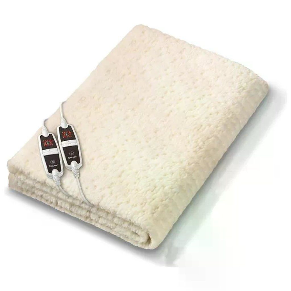 Beurer UB 56 Teddy Double Coprimaterasso Termico Matrimoniale 150 x 160 cm, Beige Beurer UB 56 Teddy Double Coprimaterasso Termico Matrimoniale 150 x 160 cm, Beige