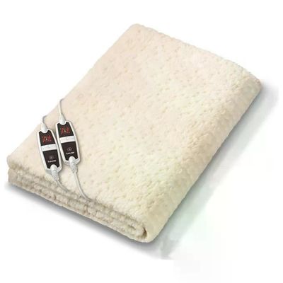 Beurer UB 56 Teddy Double Coprimaterasso Termico Matrimoniale 150 x 160 cm, Beige
