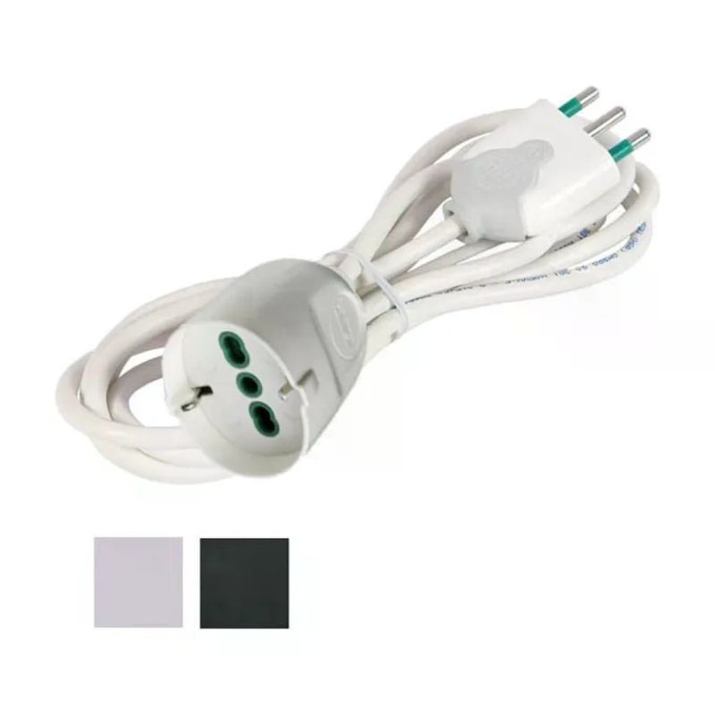 FME Fanton 92665 Prolunga elettrica 10 m, 3G1,5 mm², nera