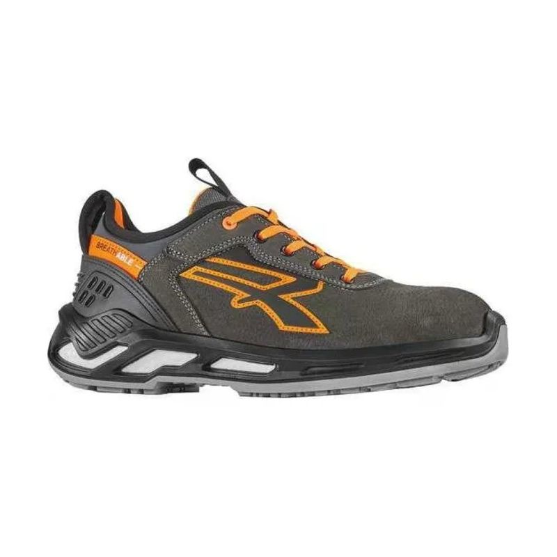 U-Power Duke RS20124 – Scarpe Antinfortunistiche Basse S3 SRC CI ESD, Nero e Arancione U-Power Duke RS20124 – Scarpe Antinfortunistiche Basse S3 SRC CI ESD, Nero e Arancione