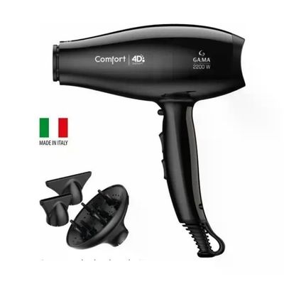Ga.ma GH0532 Comfort 4D Therapy Asciugacapelli 2200W Ozone Ion Plus Tormalina 2 Velocita' 3 Temperature