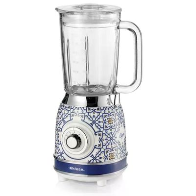 Ariete Capri 00C05830CAR0 Frullatore 1000 W, 1,5 L, Bianco e Azzurro Ariete Capri 00C05830CAR0 Frullatore 1000 W, 1,5 L, Bianco e Azzurro