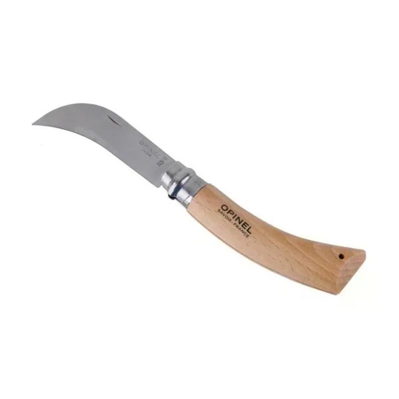 Opinel Roncolina Inox N.8 con Lama Semicurva da 8 cm