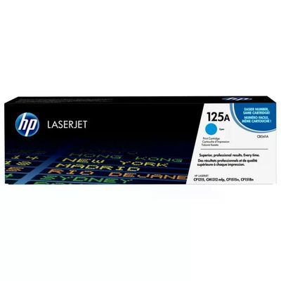 HP CB541A Toner 125A Cartuccia LaserJet Originale 1400 pagine colore Ciano