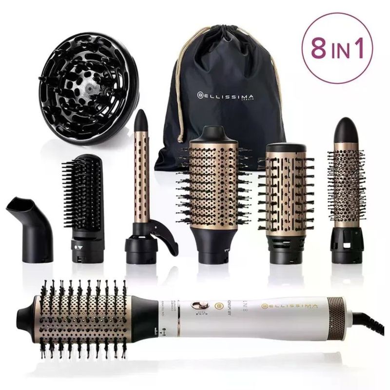 Bellissima Air Wonder 8 in 1 – Spazzola ad aria calda 1000 W Bellissima Air Wonder 8 in 1 – Spazzola ad aria calda 1000 W