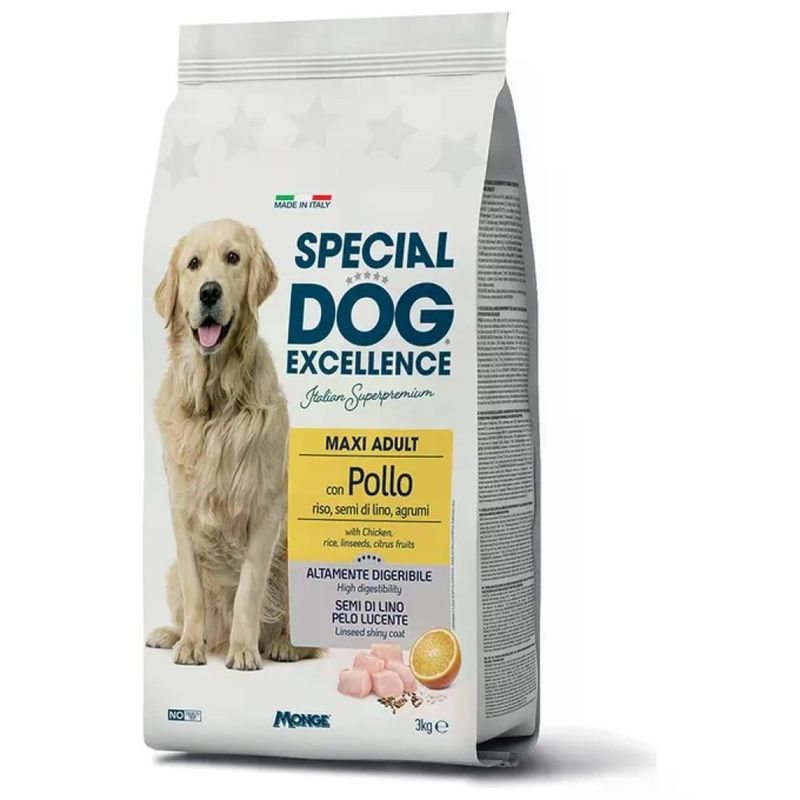 Monge Special Dog Excellence Maxi Adult con Pollo 3 kg