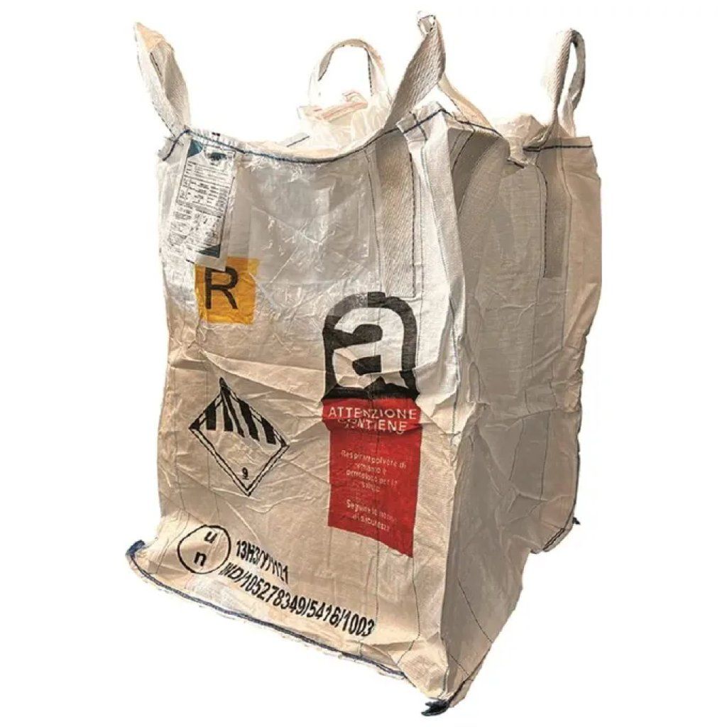 VIGOR-BLINKY Big Bag ONU per Detriti di Amianto, 1000 kg, 90 × 90 × 120 cm VIGOR-BLINKY Big Bag ONU per Detriti di Amianto, 1000 kg, 90 × 90 × 120 cm